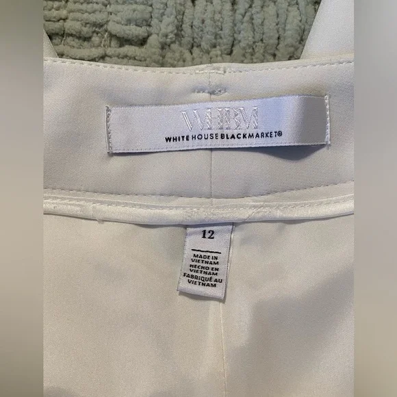 White House Black Market Luna Wide Leg Trousers size 12 - Picture 4 of 9